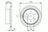 BOSCH 0 986 479 C32 Brake Disc